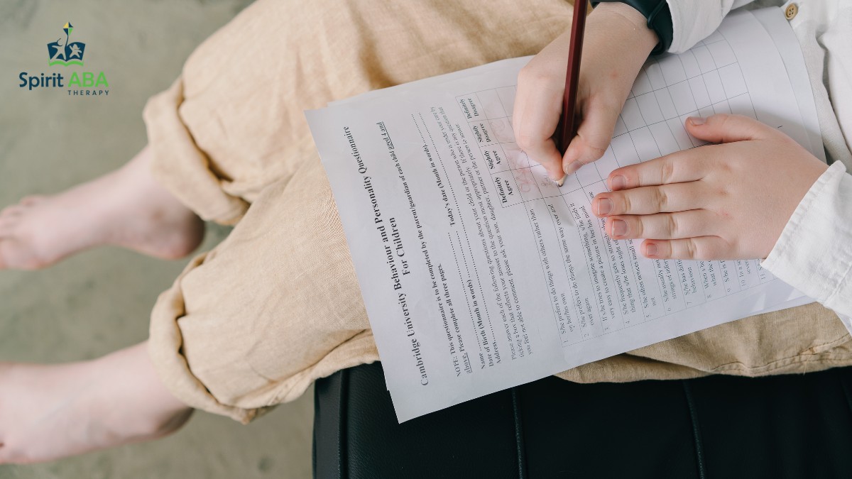 autism assessment form