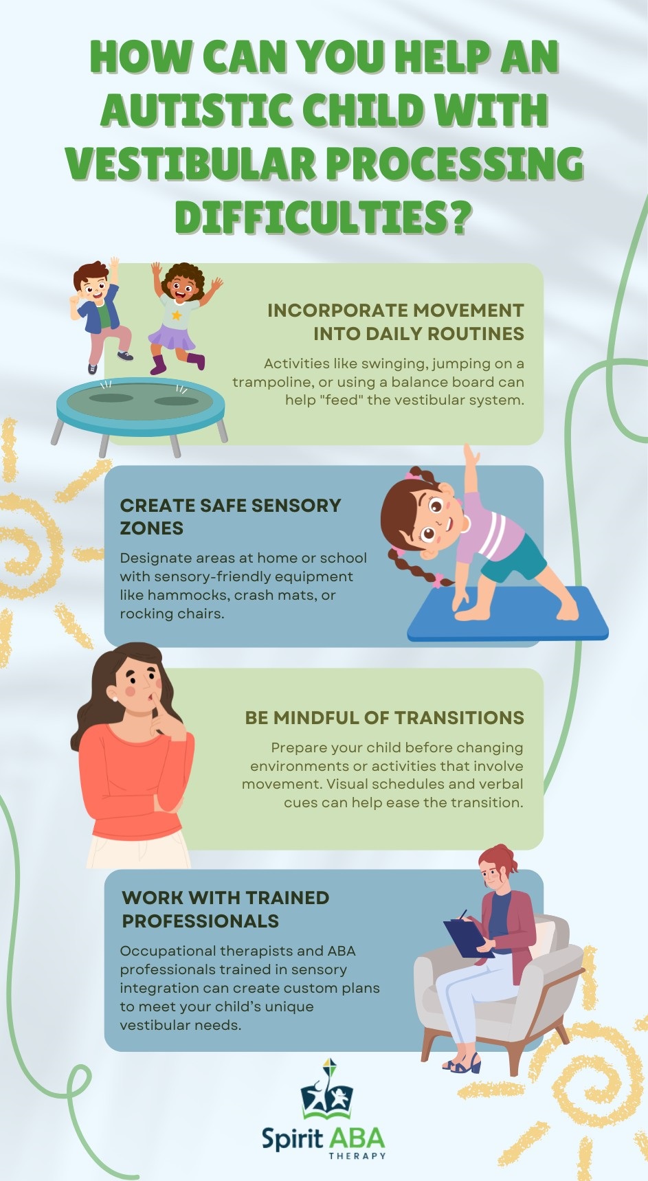 vestibular issues in autism