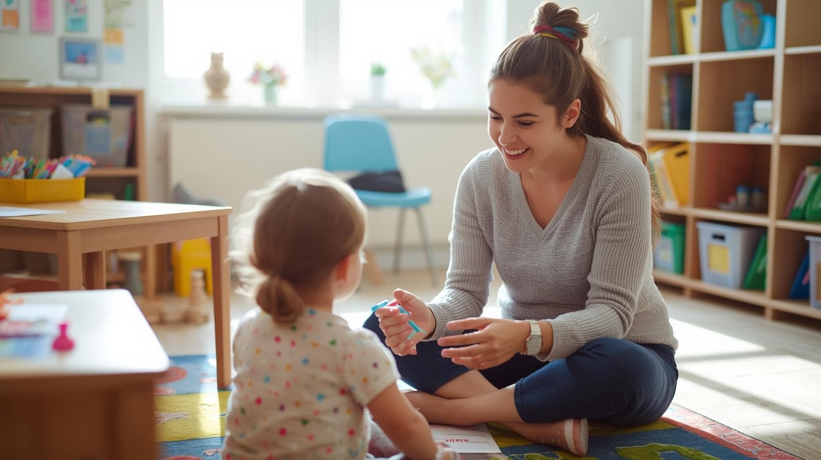 image of ABA therapy conducted in a school setting 1