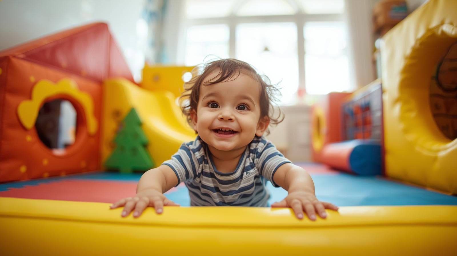 kid playing at indoor playground at home 5 1
